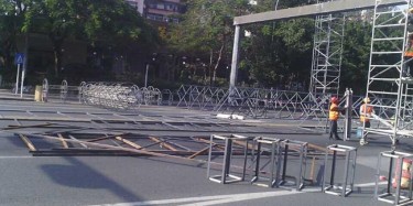 聚焦展覽營銷——辭舊迎新，畢加為深圳羅湖愛國花市搭建